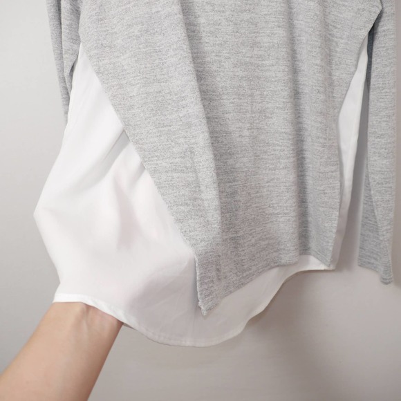 RD Style Layered Knit Gray Long Sleeve Size S - Picture 5 of 9